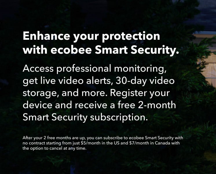 ecobee new Smart Doorbell Camera